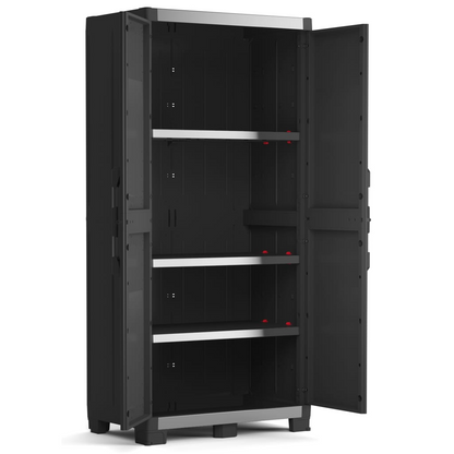 Keter Storage Cabinet with Shelves | Jscapes Home and Garden