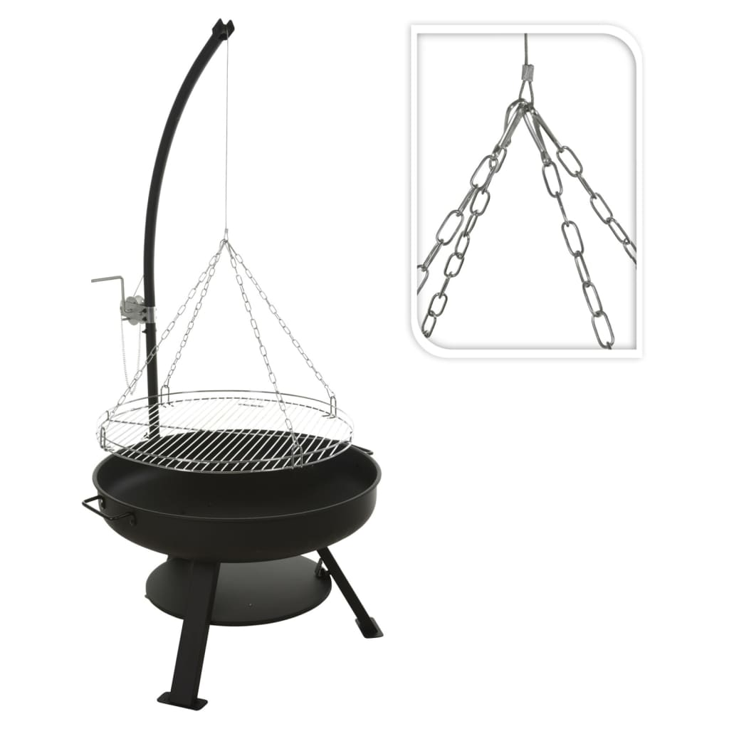 ProGarden Fire Bowl with Barbecue Grill | Jscapes Home and Garden