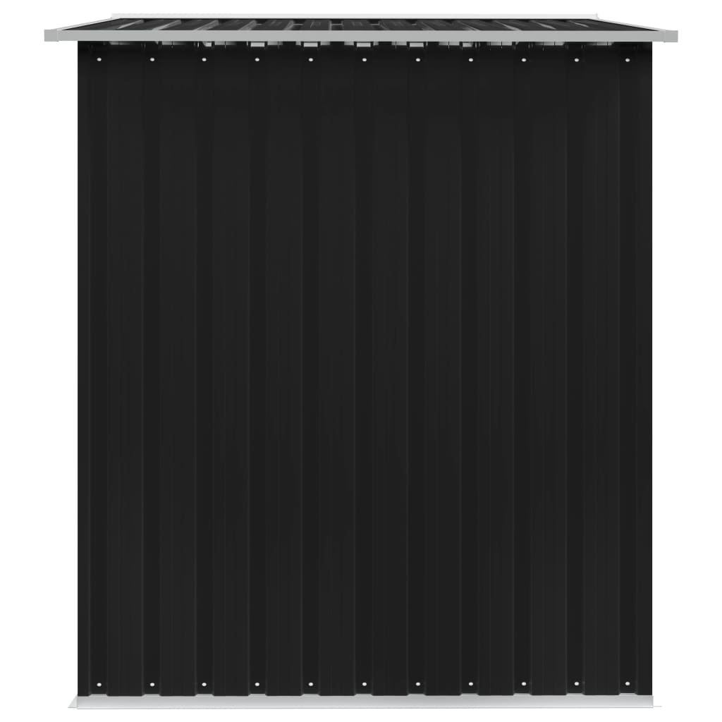 Garden Storage Shed Anthracite Steel 257x205x178 cm