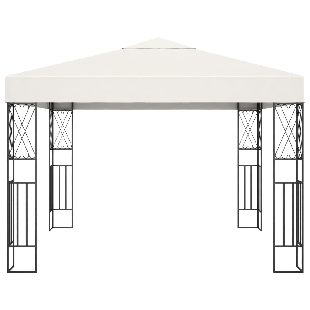 Cream Fabric Gazebo