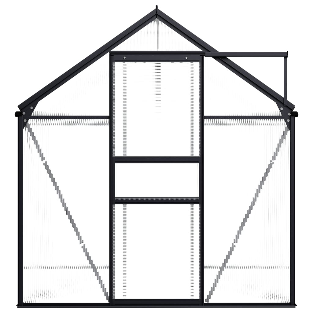 Aluminium Greenhouse 4.75 m²