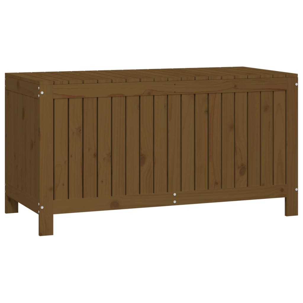 Honey Brown Garden Storage Box 121x55x64 cm