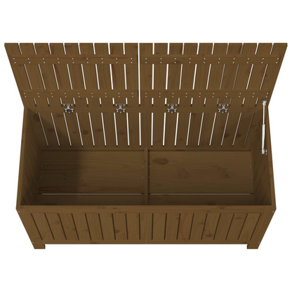 Honey Brown Garden Storage Box 121x55x64 cm