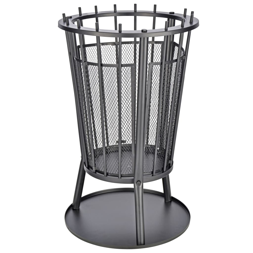 Fire Basket with Spark Guard | Jscapes Home and Garden