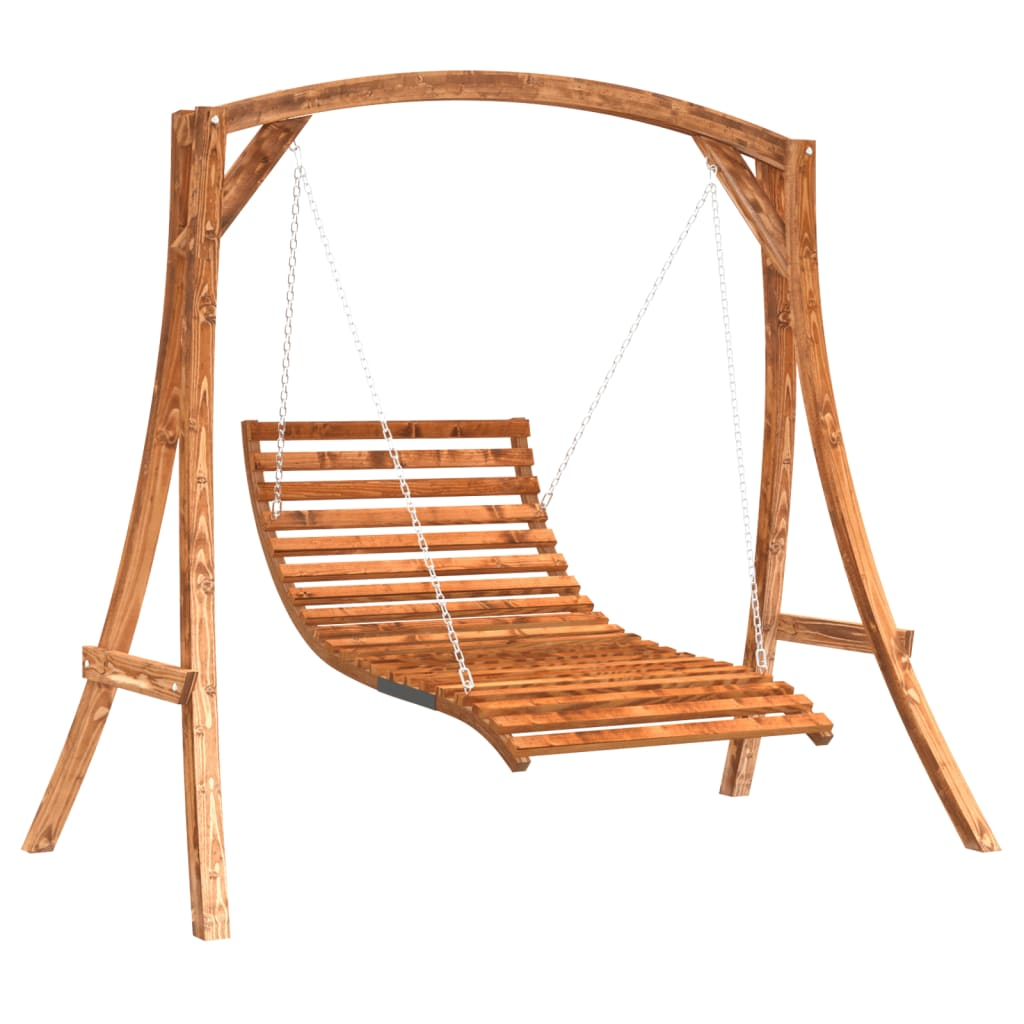 Solid Wood Swing Bed | Jscapes Home and Garden | Swings