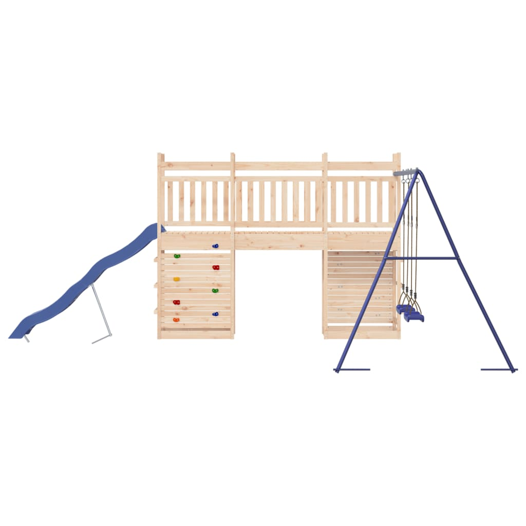 Solid Pine Wood Play Tower | Jscapes Home and Garden