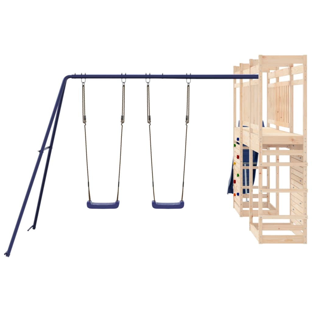 Solid Pine Wood Play Tower | Jscapes Home and Garden