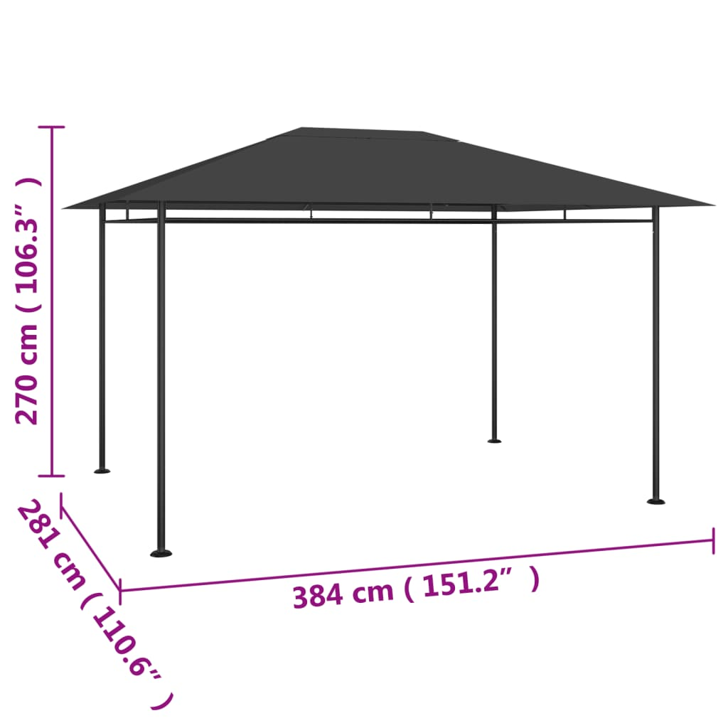 Anthracite Gazebo