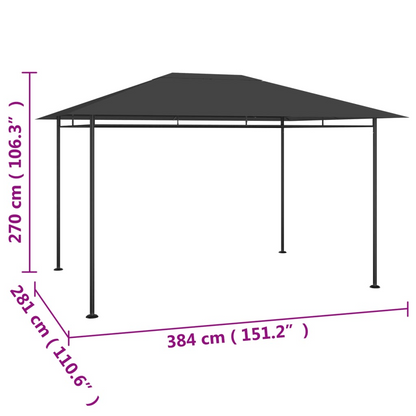 Anthracite Gazebo