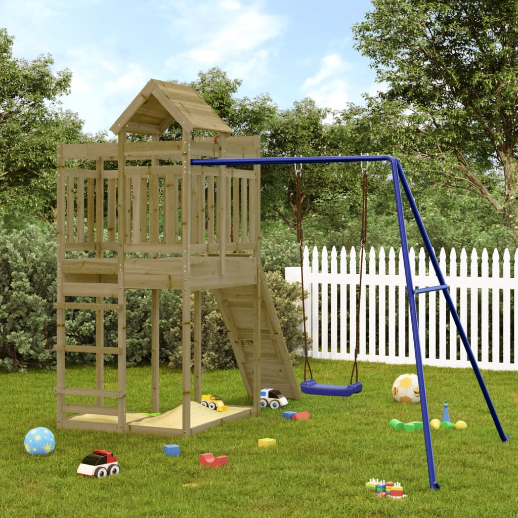 Impregnated Pine Wood Play Set | Jscapes Home and Garden