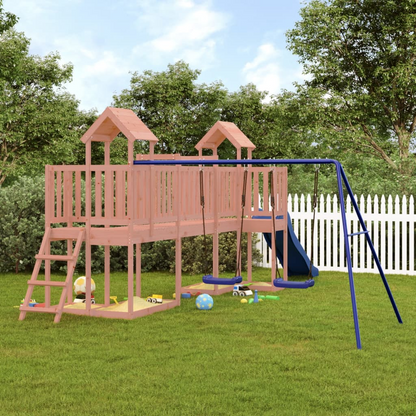 Solid Douglas Wood Play Set | Jscapes Home and Garden