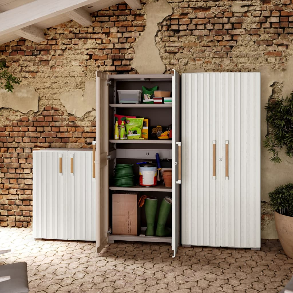 Keter Low Storage Cabinet | Jscapes Home and Garden