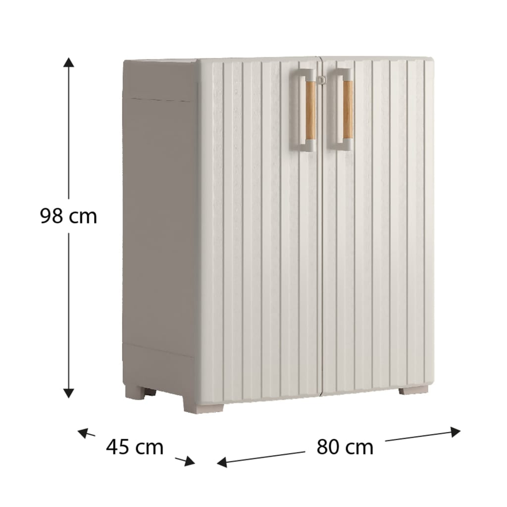 Keter Low Storage Cabinet | Jscapes Home and Garden