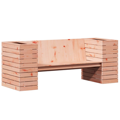  Solid Douglas Wood Planter Bench 167.5x60x65 cm