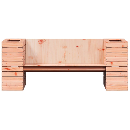  Solid Douglas Wood Planter Bench 167.5x60x65 cm