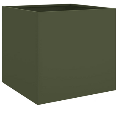 Set of 2 Olive Green Planters | Jscapes Home and Garden