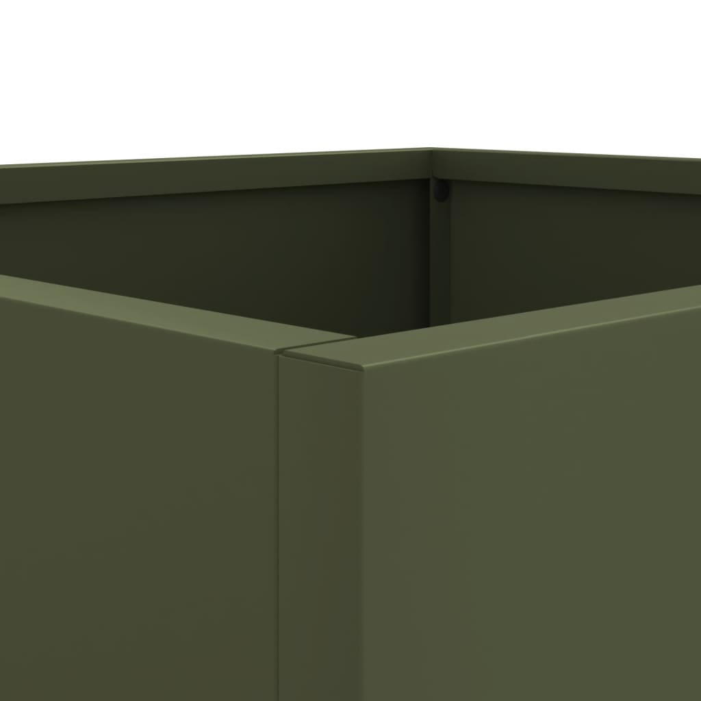 Set of 2 Olive Green Planters | Jscapes Home and Garden