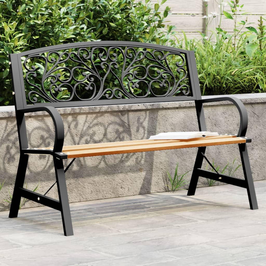 Wooden Garden Bench 120 cm