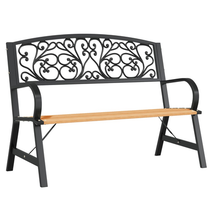 Wooden Garden Bench 120 cm