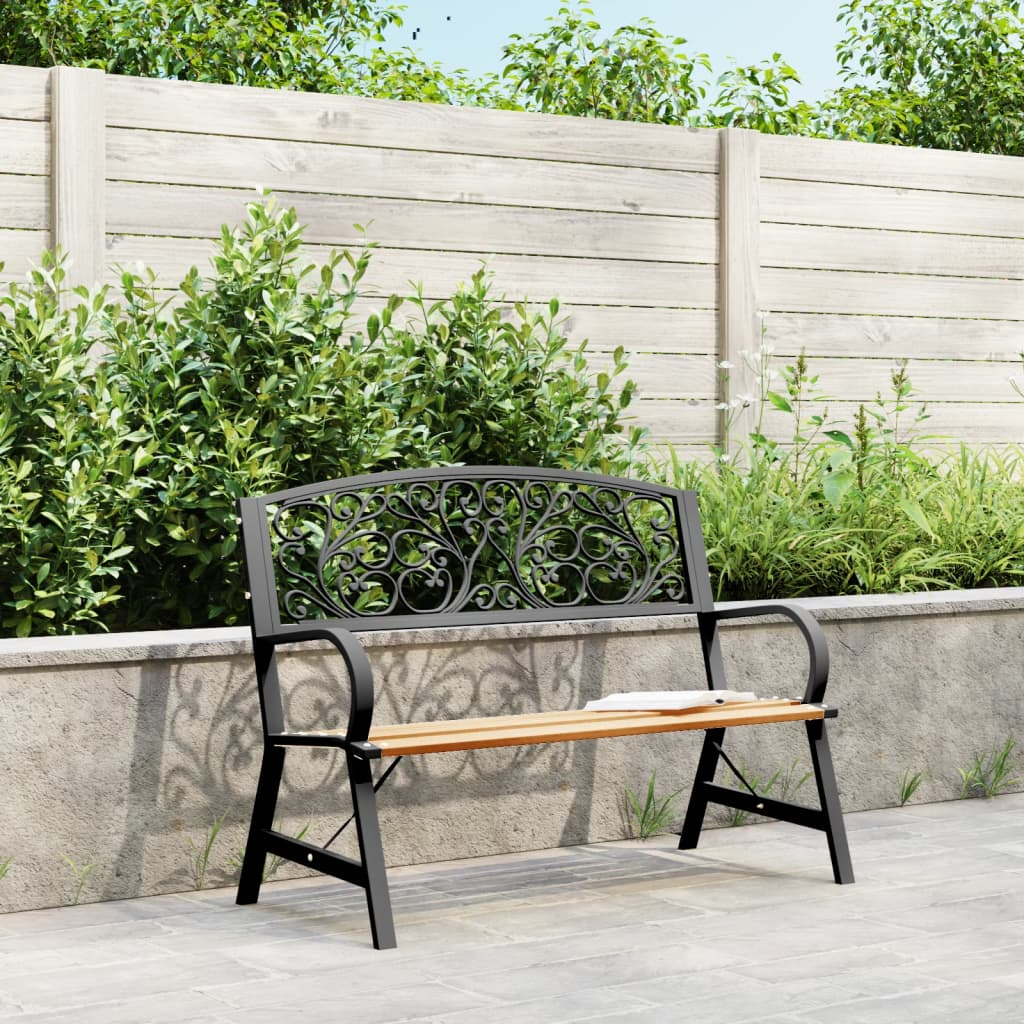 Wooden Garden Bench 120 cm