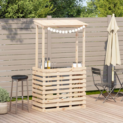 Outdoor Bar Table with Roof | Jscapes Home and Garden