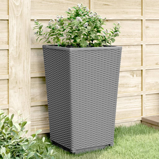 Set of 2 Light Grey Garden Planters | Jscapes Home and Garden