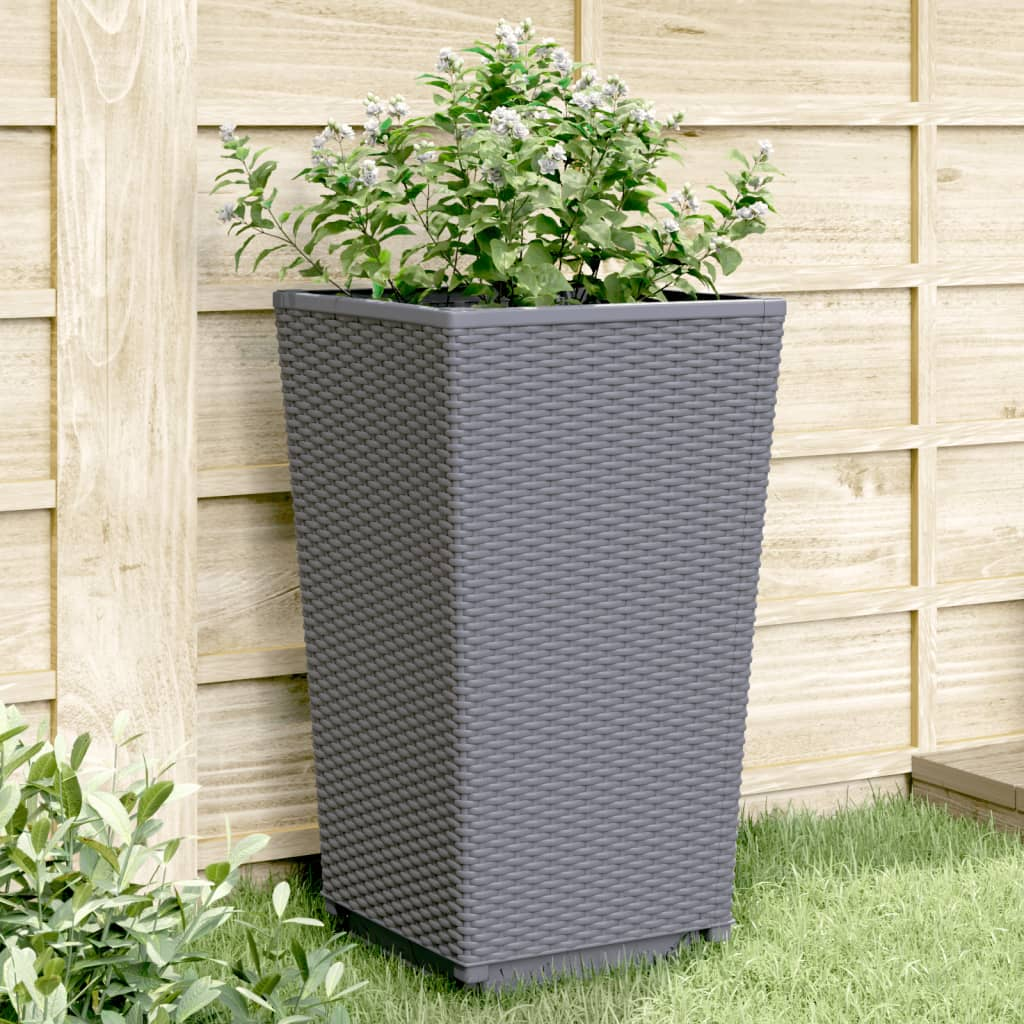 Set of 2 Grey Garden Planters | Jscapes Home and Garden