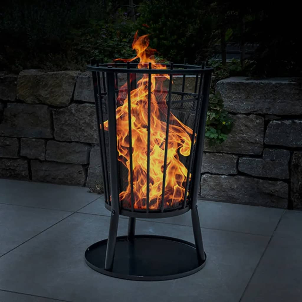 Fire Basket with Spark Guard | Jscapes Home and Garden