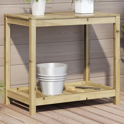 Potting Table with Shelf 82.5x50x75 cm