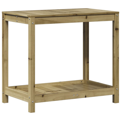 Potting Table with Shelf 82.5x50x75 cm