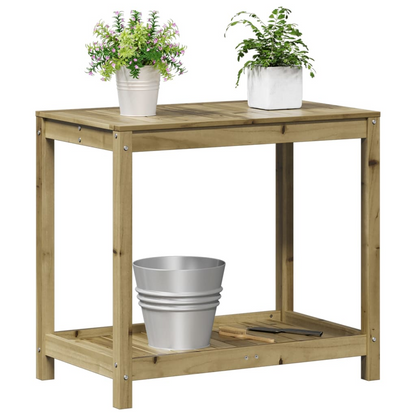 Potting Table with Shelf 82.5x50x75 cm