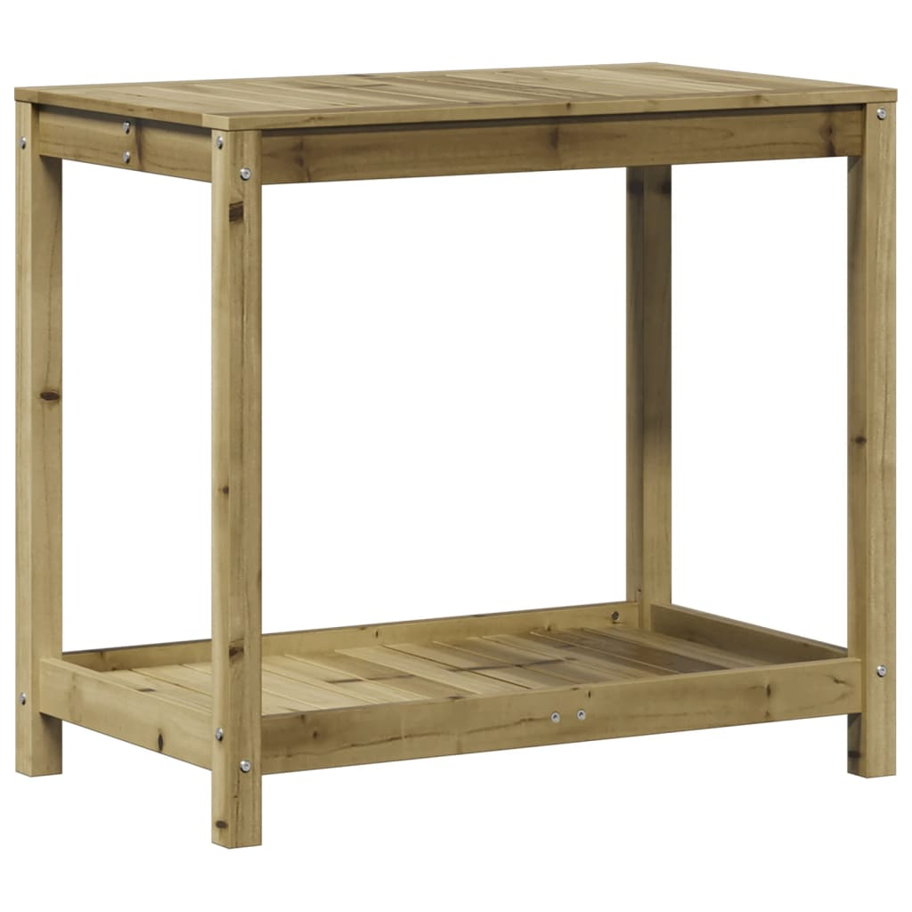 Potting Table with Shelf 82.5x50x75 cm