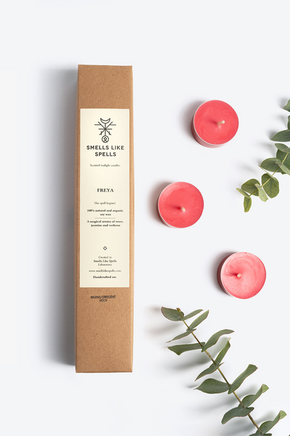 Scented tealight candles FREYA