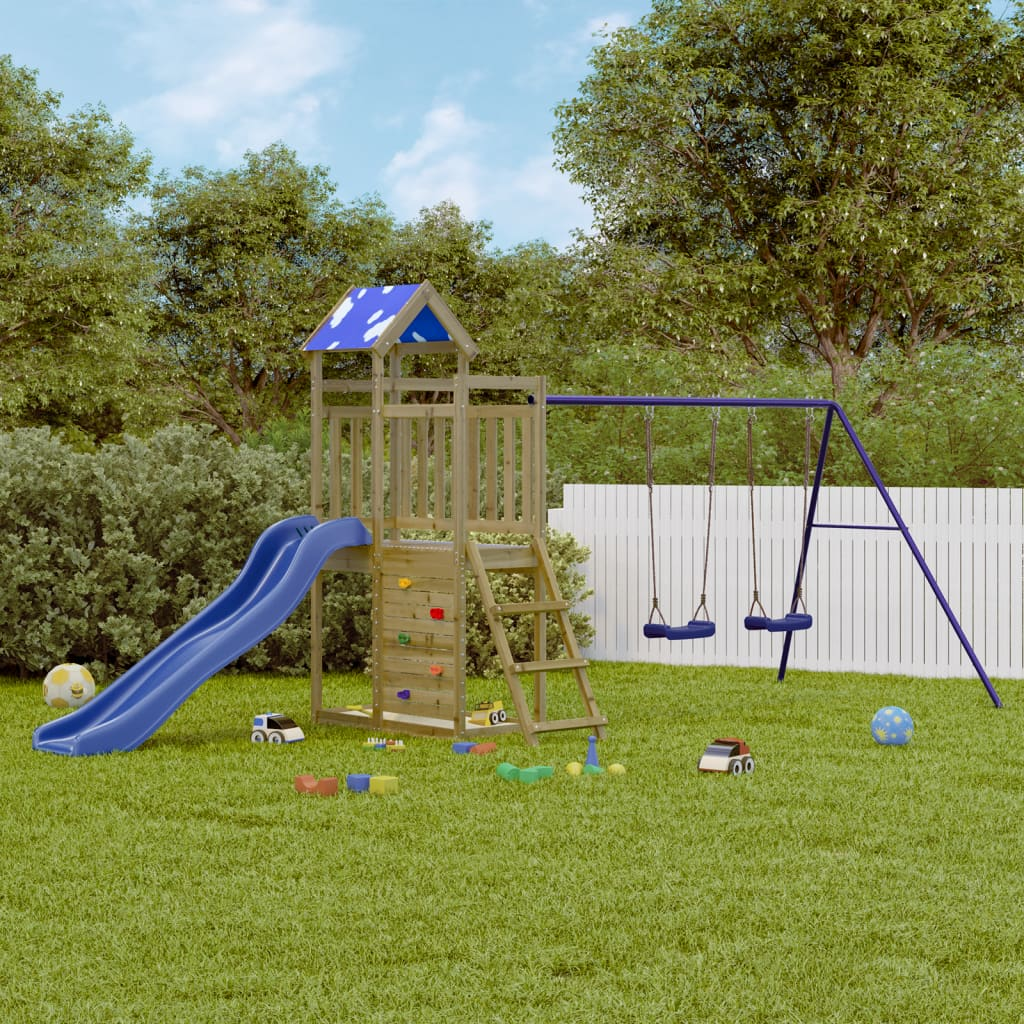 Impregnated Pine Wood Play Set | Jscapes Home and Garden