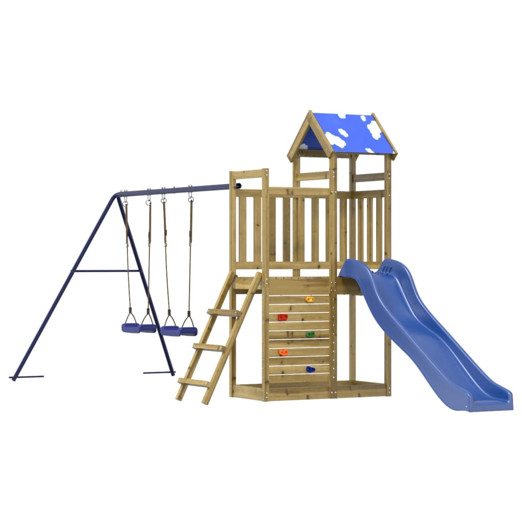 Impregnated Pine Wood Play Set | Jscapes Home and Garden