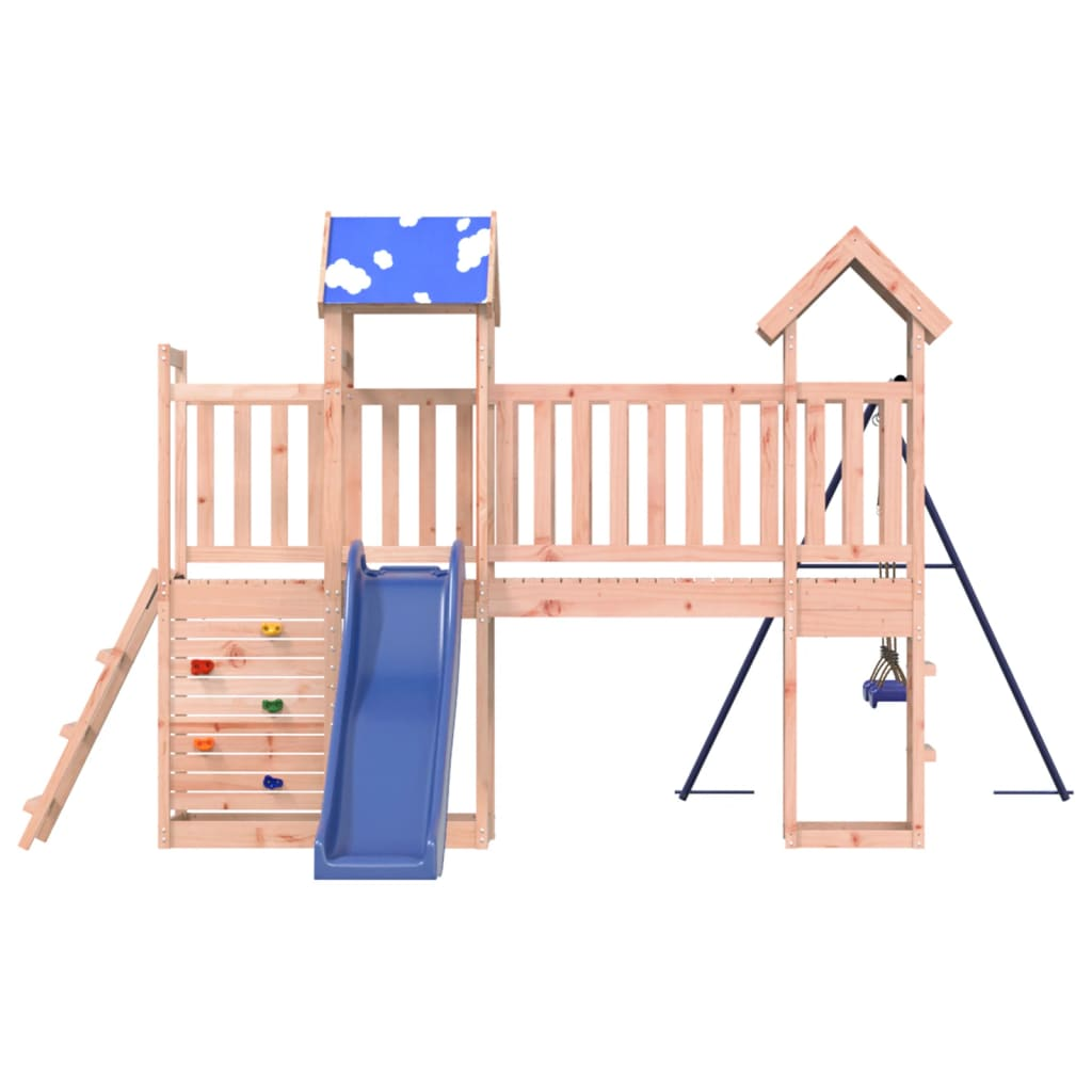 Solid Douglas Wood Play Set | Jscapes Home and Garden