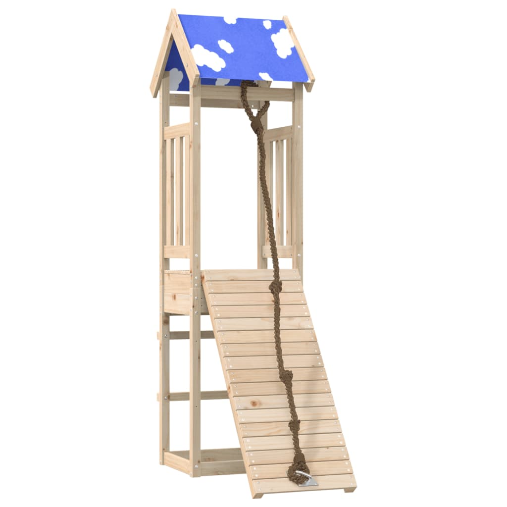 Solid Pine Wood Play Tower | Jscapes Home and Garden