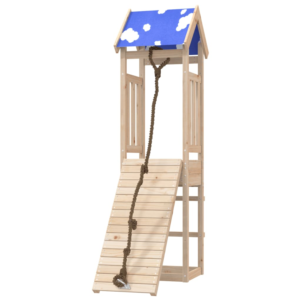 Solid Pine Wood Play Tower | Jscapes Home and Garden