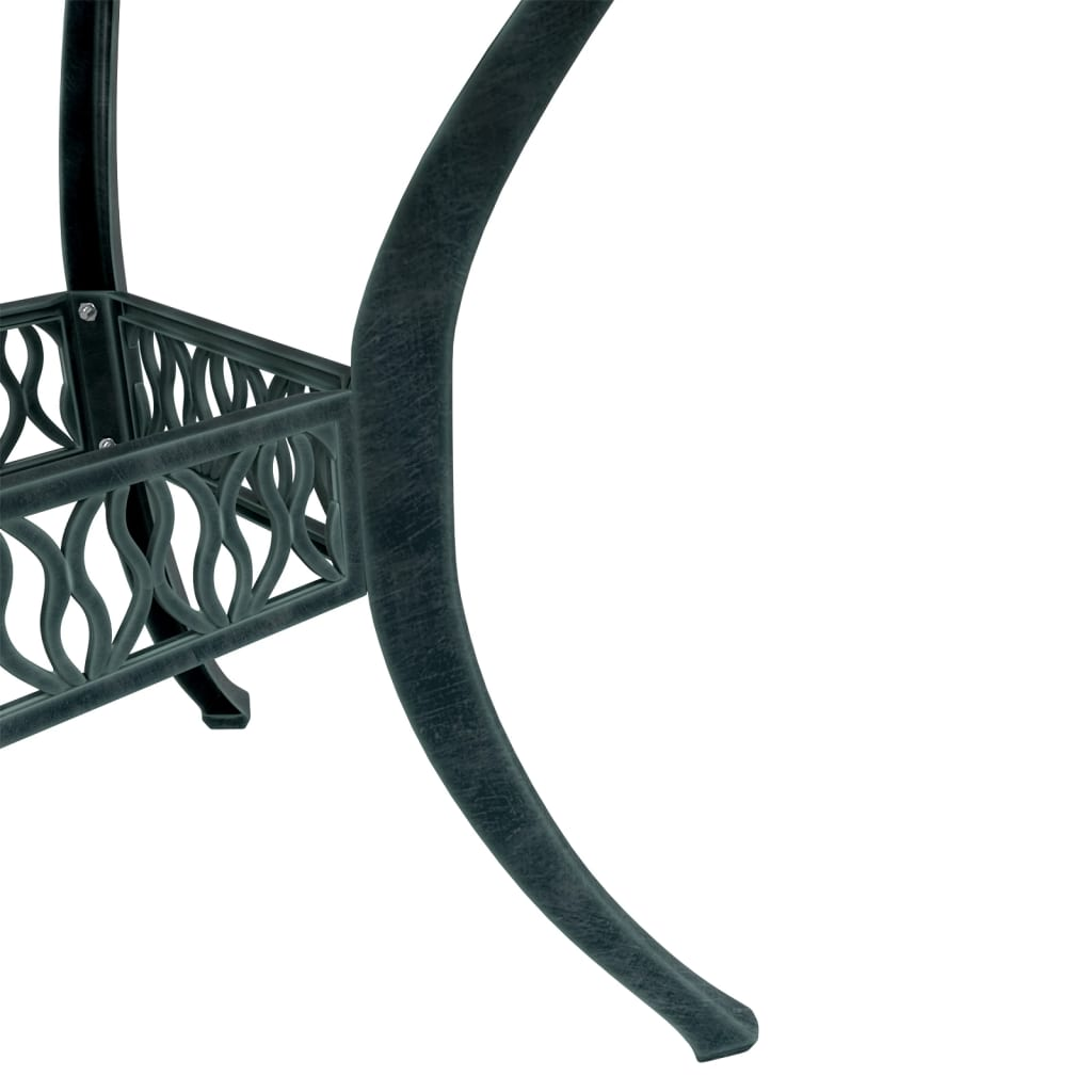 Green Cast Aluminium Garden Table