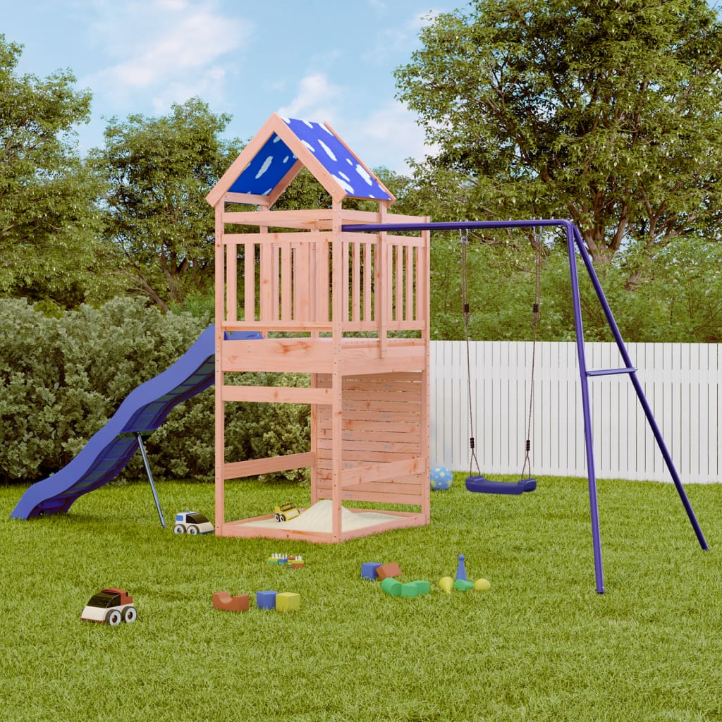 Solid Douglas Wood Play Set | Jscapes Home and Garden