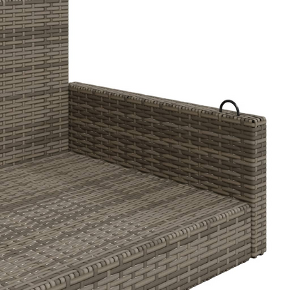 Poly Rattan Swing Bench | Jscapes Home and Garden