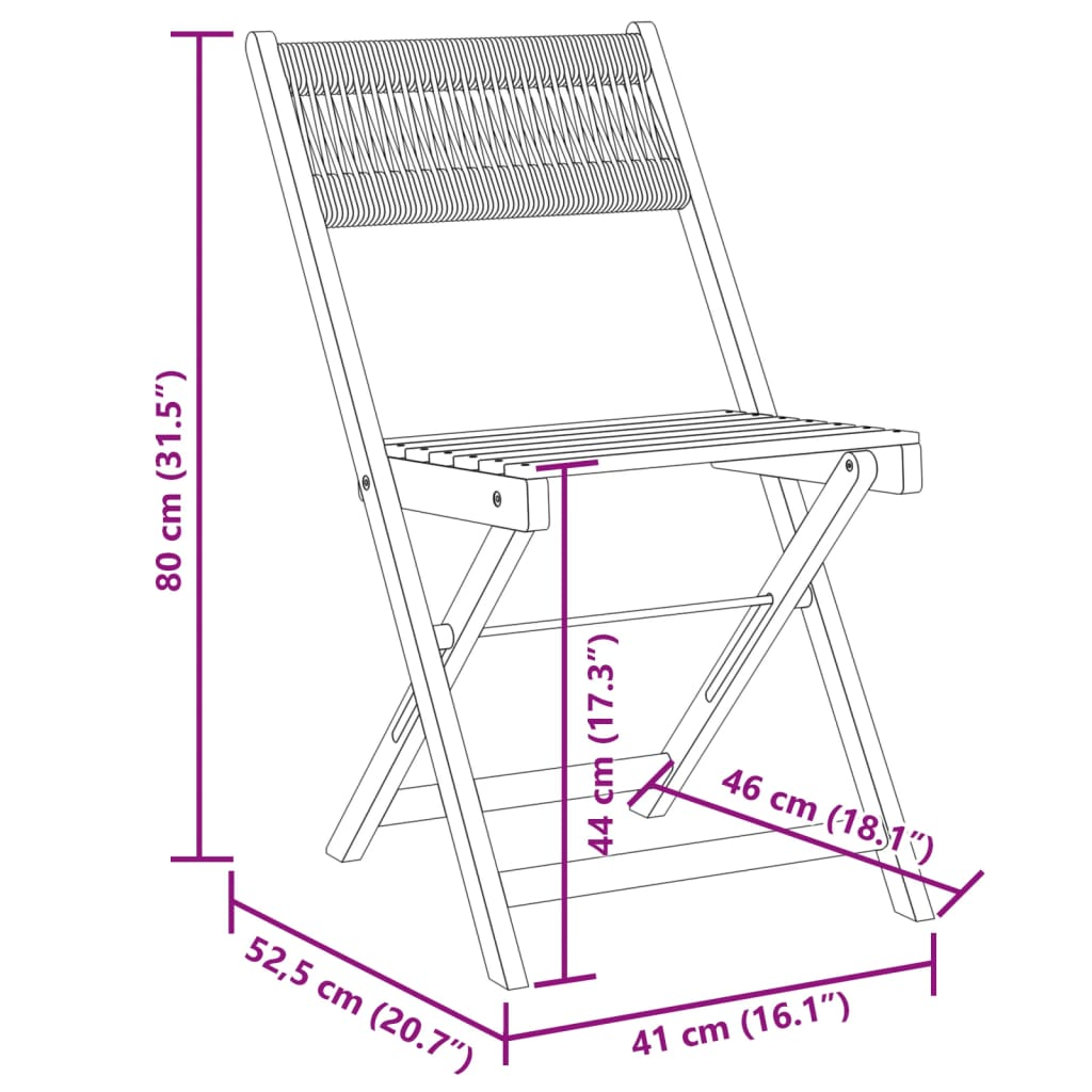  Grey Solid Acacia Wood Folding Garden Chairs 8 pcs