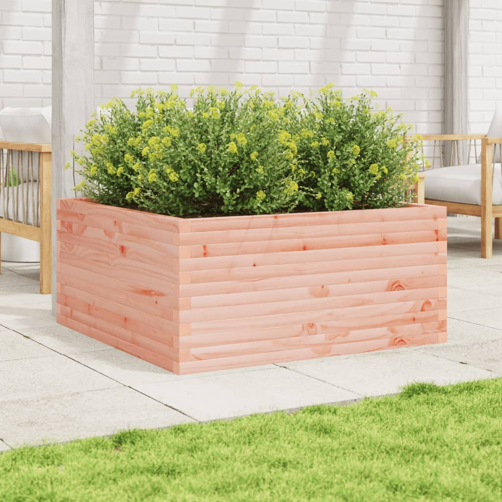 Garden Planter 100x100x46 cm Solid Wood Douglas