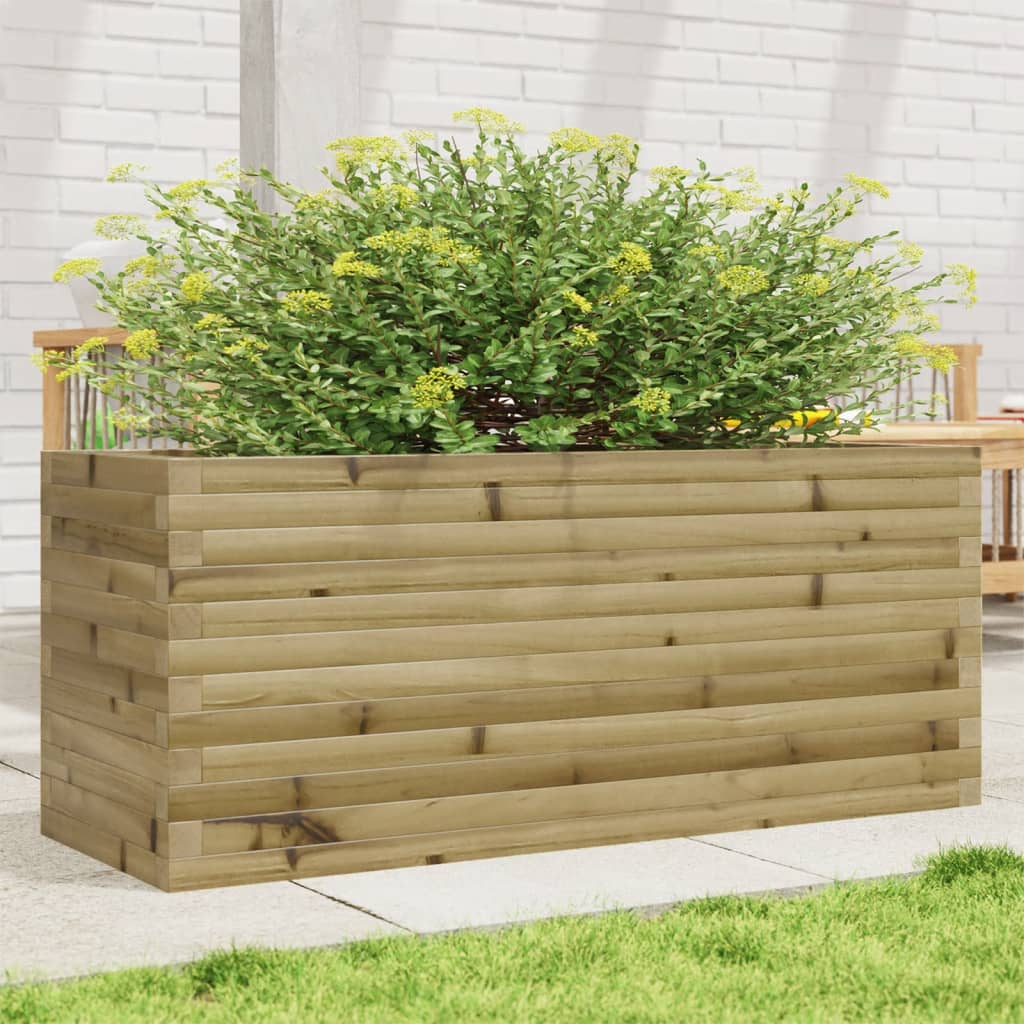 Garden Planter 110x40x46 cm Impregnated Wood Pine