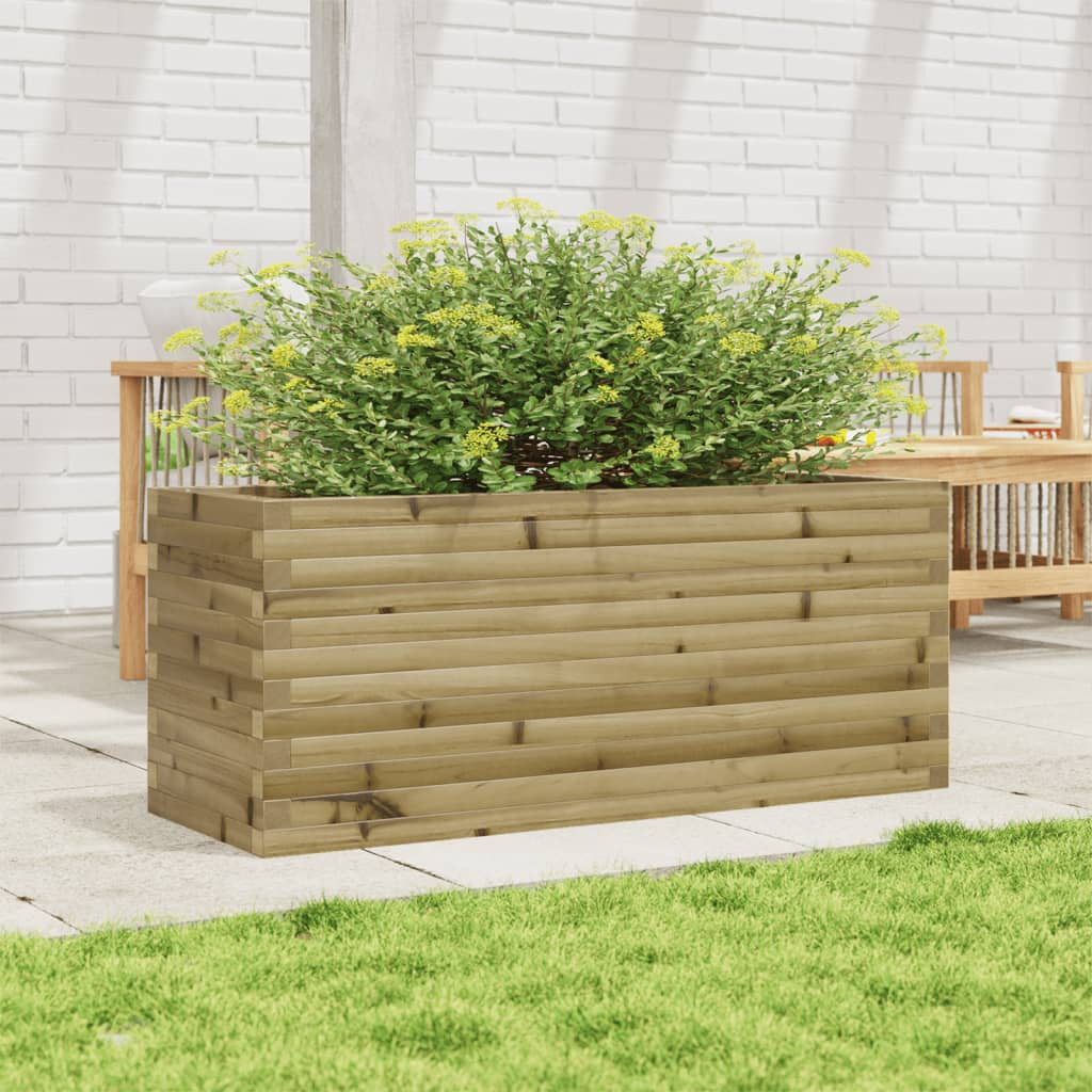 Garden Planter 110x40x46 cm Impregnated Wood Pine