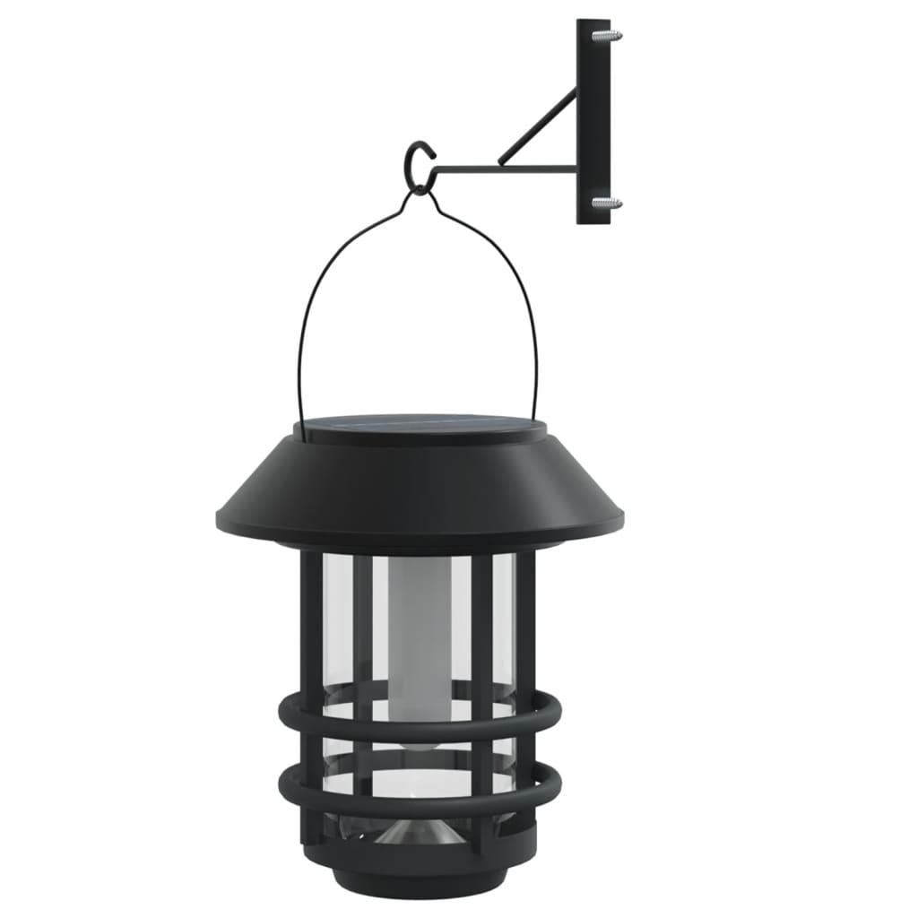 Solar Outdoor Wall Lanterns 2 pcs