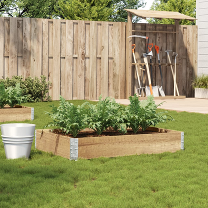 Garden Planter 100x50 cm Solid Pine Wood