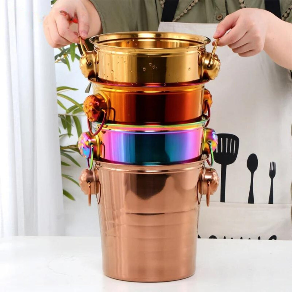 Stainless Steel Champagne Ice Bucket