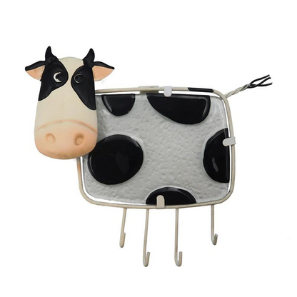 Cow Metal Wall Garden Artwork