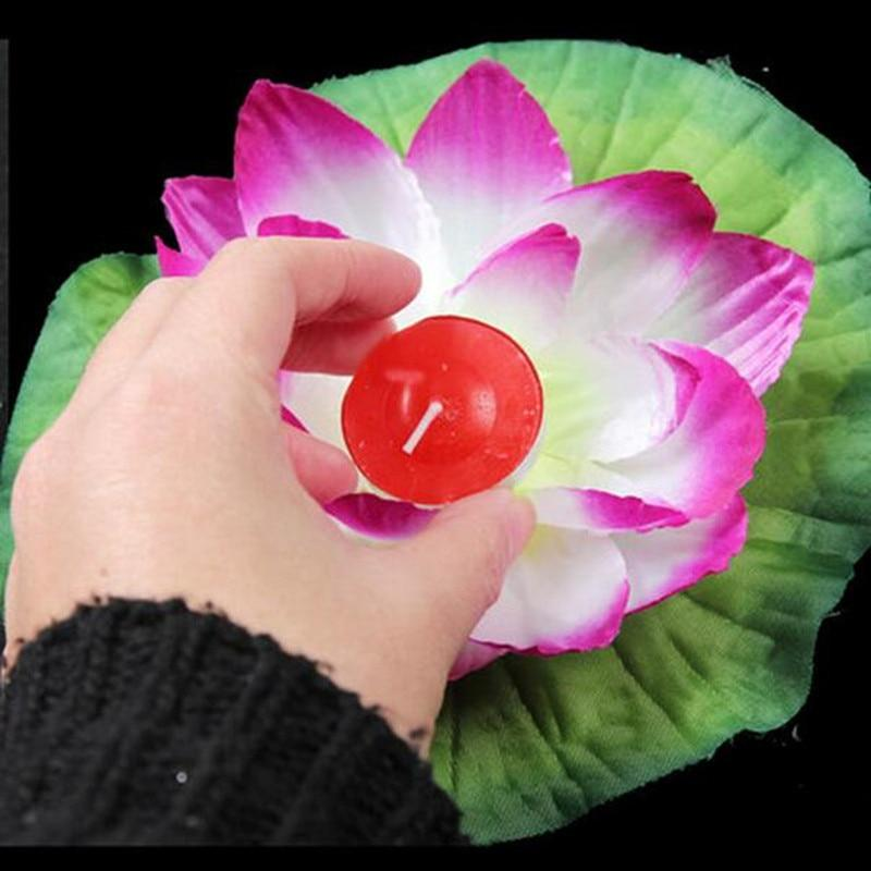 5 pcs Lotus Flower Floating Candles